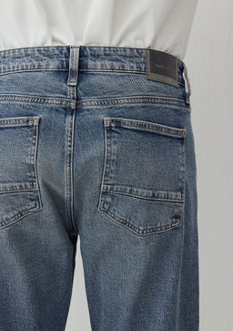 Milan Mavi Edition Puslu Indigo Mavi Jean Pantolon  фото 9