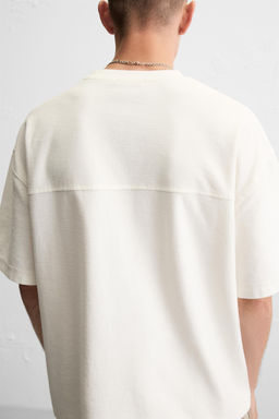 HEAVYWEIGHT TEXTURED T-SHIRT - Zara фото 6