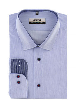 Сорочка мужская длинный рукав GREG 121/231/7307/ZV/1 фото 2