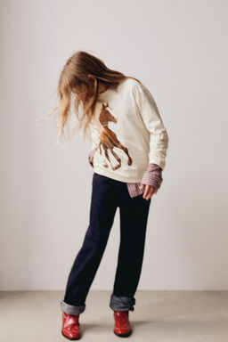 HORSE PHOTO T-SHIRT - Zara фото 3