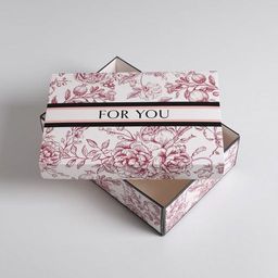 Коробка подарочная складная, упаковка, «Для тебя», 30 х 20 х 9 см