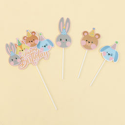 Набор для украшения С днём рождения зверята - Страна карнавалия фото 2