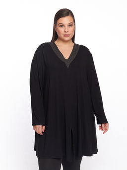 Туника нарядная TU33103BLK01