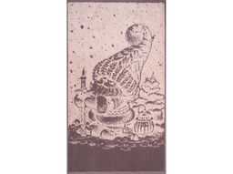 Полотенце махровое 6с103.412ж1 Рождественской ночью (т.с.мальв1) 50х90см