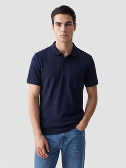 Polo Yaka Dokulu Erkek Ti??rt