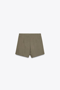EMBROIDERED WRAP SKORT - Zara фото 6