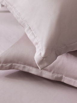 Наволочка SL Home Tencel, 50×70+3 см, пудра, тенсель, эвкалиптовое волокно 100%