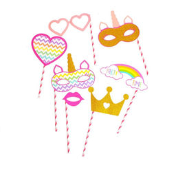 Карнавальный набор для фотосессии Единорог, 12 предметов - Simaland фото 3