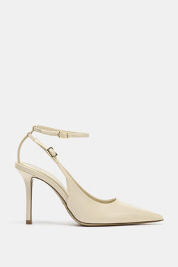 BUCKLE SLINGBACK SHOES - Zara фото 4