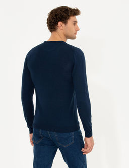 Базовый свитер с круглым вырезом - Cacharel фото 5