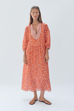VESTIDO KAFT?N FLORES RAMIO LIMITED EDITION / Estampado