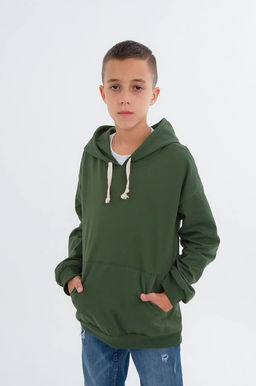 Толстовка для мальчика из футера с начесом Happyfox