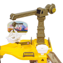 Автотрек "Строитель" в коробке