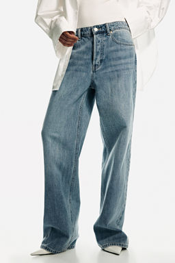 Wide Regular Waist Jeans - H&m фото 4