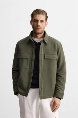 COMFORT PADDED OVERSHIRT - Zara фото 11