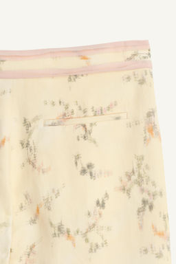 PANTAL?N ESTAMPADO FLORES LIMITED EDITION / Estampado - Zara фото 8