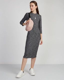 Платье полуприлегающее жен.