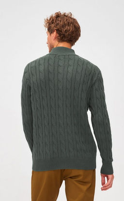 Джемпер P221-15-235 khaki - Fine joyce фото 5