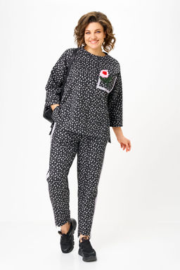Костюм Michel Chic 1447 черный, лео