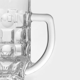 Набор кружек для пива Paşabahçe Pub, 500 мл, 2 шт., стекло, прозрачный