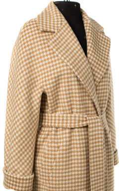 Пальто женское демисезонное (пояс) - El podio фото 12