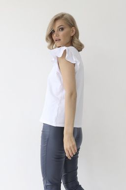 Футболка с рукавами- крылышками - Looklikecat фото 2