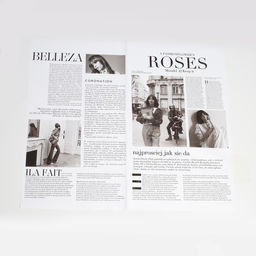 Цена за 20 шт. Пленка флористическая Газета моды 65мкм, 50 х 58 см - UPAK LAND фото 3