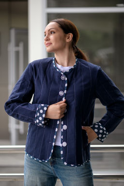 куртка 100% Лен + утеплитель 100% хлопок - Новый лен фото 10