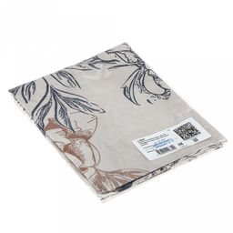 Наволочка 50х70см "Симфония" беж, с клапаном-запахом, бязь 121г/м2, хлопок 100%, упаковка ПП 22х30см, "Домашняя мода" (Россия)