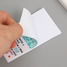 Наклейка - открытка бумага Спасибо. Цветы на лазурном фоне, набор 50 шт., 10?5 см