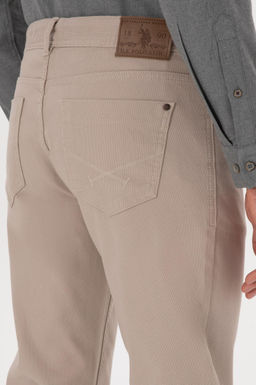 Erkek Koyu Bej Kanvas / Chino Pantolon Sepette S_rpriz _ndirim - U.s. polo assn фото 6