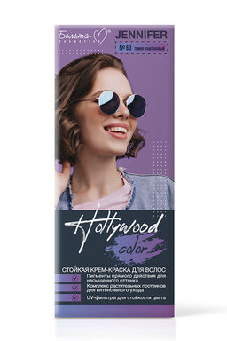 Белита-М Hollywood color Крем-краска № 6.3 Jennifer темно-каштановый