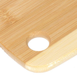 Доска разделочная бамбук, 20х15х1 см, прямоугольная, Бамбук, H-1567 (376771) - Daniks фото 3