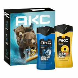 AXE набор НА ПЛЯЖЕ ОКЕАНА (250мл+250мл)