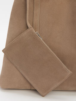 Женский шоппер TENDANCE Артикул 4352542, пыльно-бежевый фото 5