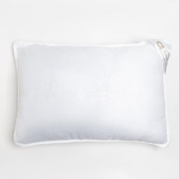 Подушка Адамас 50х70 см, искусственный лебяжий пух, микрофибра, МИКС, полиэстер  фото 6