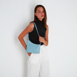 Сумка кросс-боди на молнии, цвет голубой - Simaland фото 4