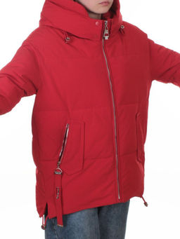 2387 RED Куртка зимняя женская (150 гр. холлофайбер)