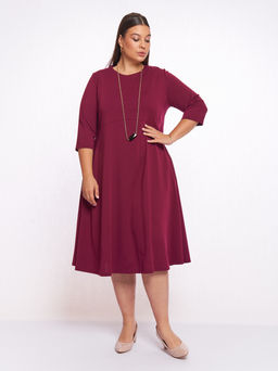 Платье приталенное PP34306PUR65