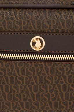 U. S. Polo Assn Женская коричневая сумка через плечо - U.s. polo assn фото 6