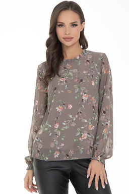 Блуза Волшебный шифон (латте)