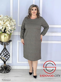 Женское платье с принтом - Bruno фото 4