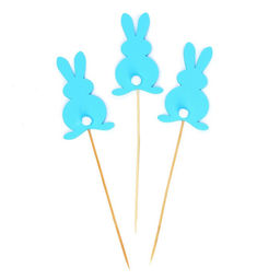 Набор топперов Зайка, 3 шт., цвета МИКС - Страна карнавалия фото 13