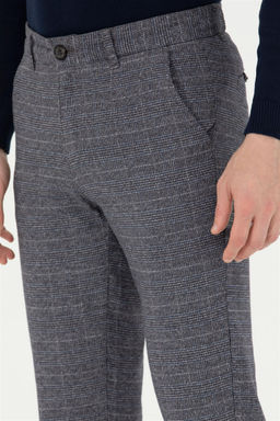 Мужские темно-синие брюки из плотной ткани - U.s. polo assn фото 5