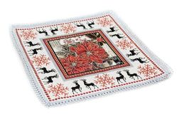 Рождественская звезда БФ - гобеленовая салфетка 50х100 см