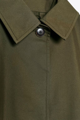 WATER-REPELLENT TRENCH COAT ZW COLLECTION - Zara фото 13