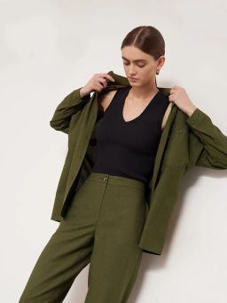 Брюки зауженного кроя - Emka фото 3