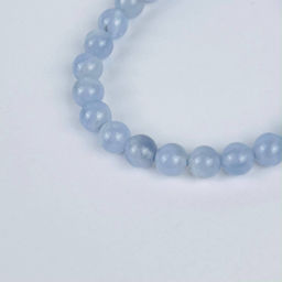 Браслет из Голубого агата 17 см