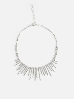 10206260005 Набор (колье и серьги) женский Greville серебристый - Concept club фото 6