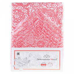 "Медальоны-1" Комплект столовый 7пр: скатерть 180х150см, салфетка сервировочная 45х45см - 6шт, хлопок "Премиум" 186г/м2, "Домашняя мода" (Россия)